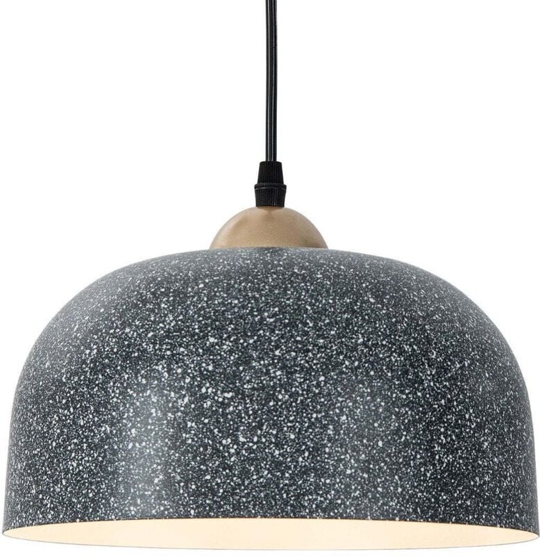 Deckenleuchte mit verstellbarem hangekabel e27 sockel pendelleuchte hangelampe grau