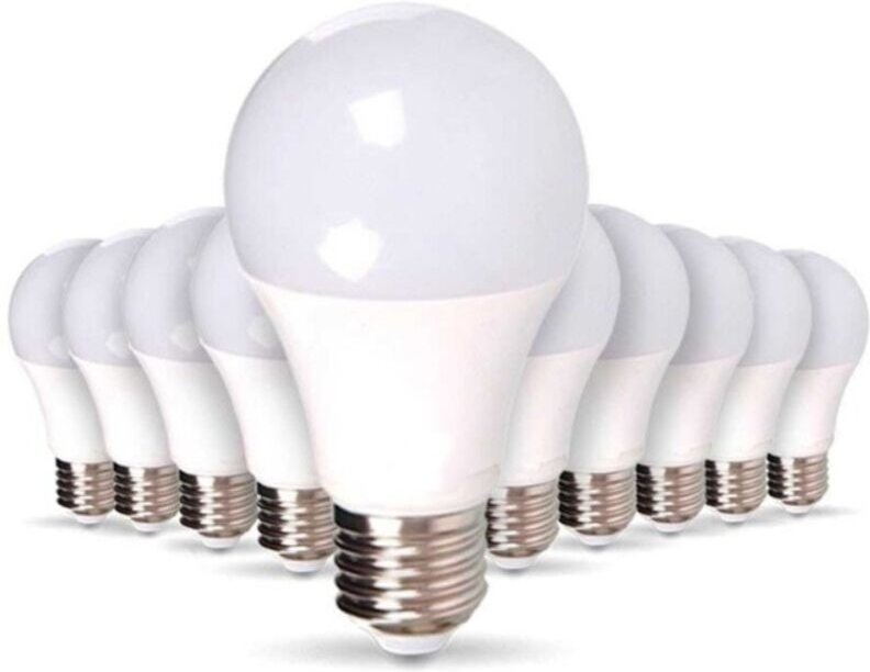 E27 9W LED-Lampen (entspricht 100W) A60 E27 LED-Lampe 6500K, Kaltweiß, 1540 Lumen, 280 Grad Abstrahlwinkel, A60 Energies...