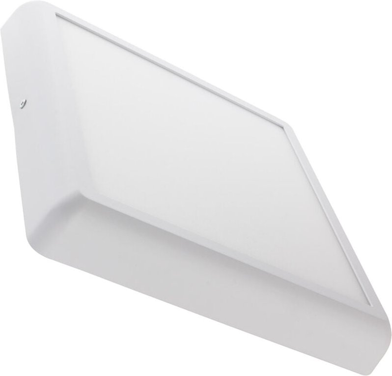 Ledkia - LED-Deckenleuchte 24W Eckig Metall 300x300mm Design White 4000K Neutralweiß