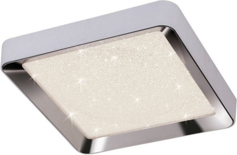 Inspired Mantra Fusion - Male - Deckenleuchte 50 cm quadratisch 24 W LED 3000-6500K abstimmbar, 1920 lm, Fernbedienung C...