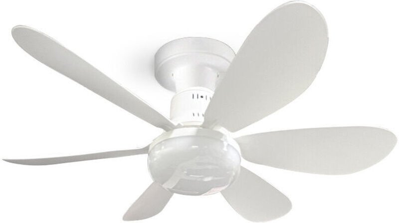 Deckenventilator mit Licht und Fernbedienung, dimmbarer 40-W-LED-Deckenventilator mit E27-Fassung