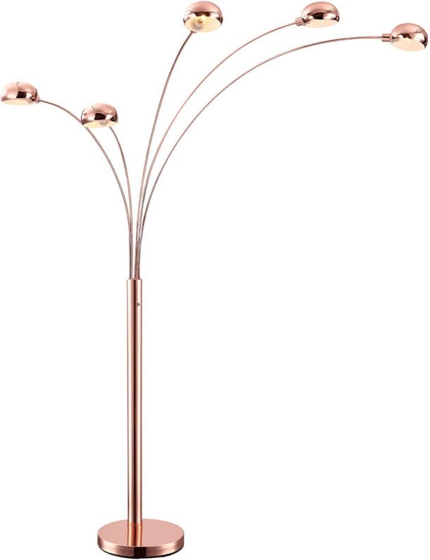 Thumbnail - Stehlampe - Newcastle - kupferne - metall - bogenlampe - - Globo