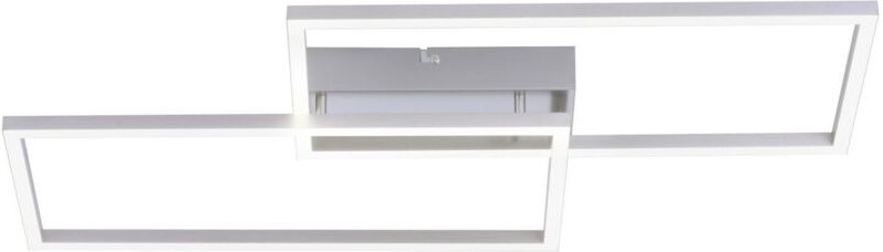 JustLight led Deckenleuchte Iven 60,5 x 32,5 cm dimmbar Deckenleuchte