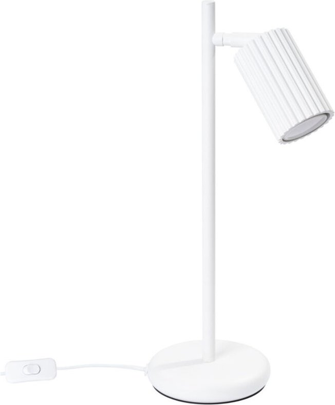 Sollux Karbon Minimalistische Schreibtisch Tischlampe Weiß