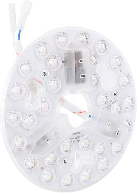 Eosnow 5,3 Zoll Deckenlüfter LED LED Light Ersatz 3000K 4200K 6500K 3 Farbe Dimmbar 15W Runde Nachrüstkit 95 bis 265 V