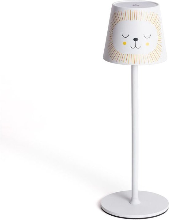 Ledkia - LED-Tischlampe 3W Tragbar aus Metall mit wiederaufladbarem usb Akku Anisa Gelb