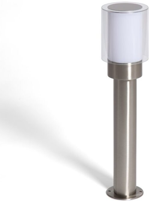 Bodenstehleuchte Außen 50cm Rostfreier Stahl Martin Grau