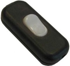 TIBELEC Schalter, Kunststoff, schwarz TIBELEC