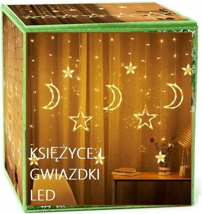 Hängelampen ICICLEAN Lichtgirlande LED Vorhang warm Balkon