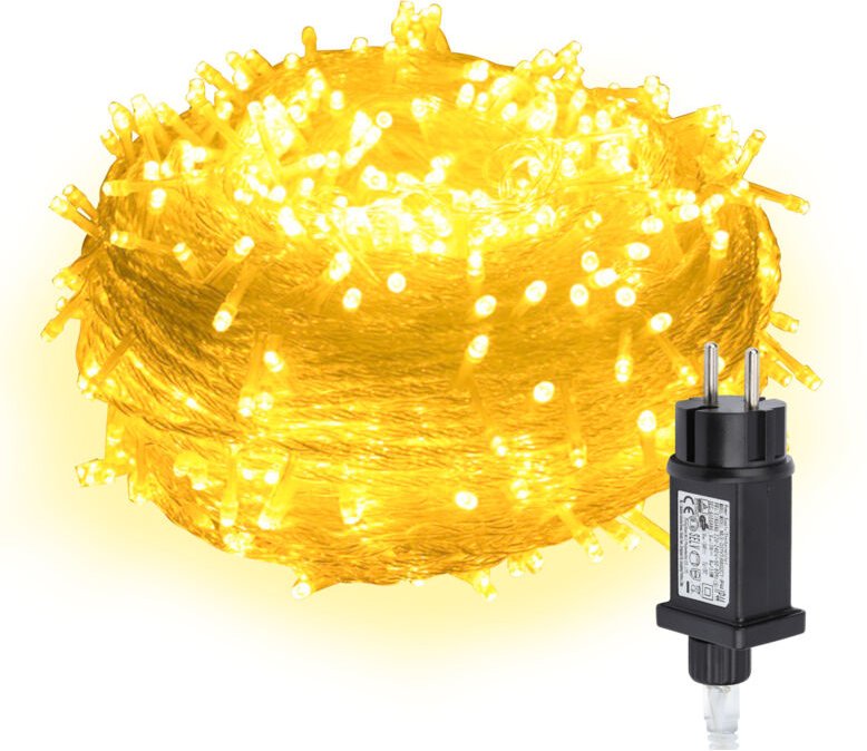 Thumbnail - TolleTour 100M 400 LED Lichterkette Beleuchtung Außen Innen Party Weihnachten Garten Deko IP44 8 Modi Warmweiß