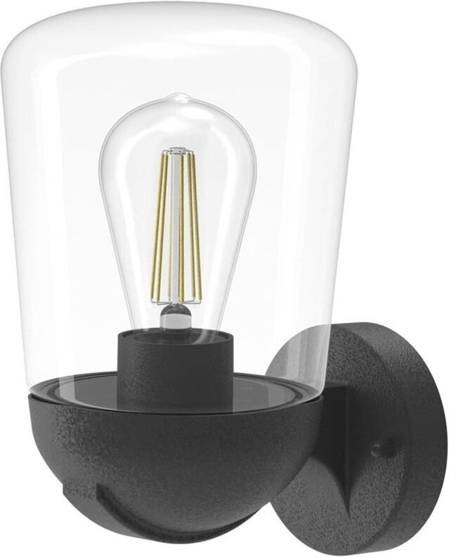 Cristal Record Lighting - Wenden Sie IP44 Nera 1xE27 an