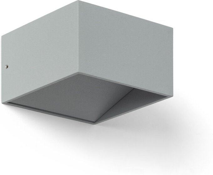 Efectoled - LED-Wandleuchte Lico 6W Hellgrau Doppelseitige Beleuchtung 3000K Warmweiß