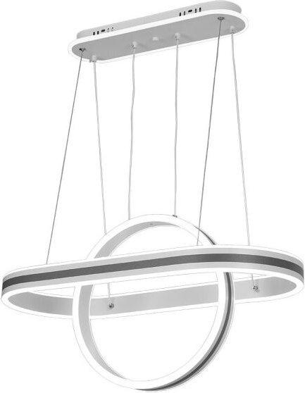 Pendelleuchte alpes grau 112w 3000-4000-6000k regx65x34 cm 8960lm mit Fernbedienung & Dimmer