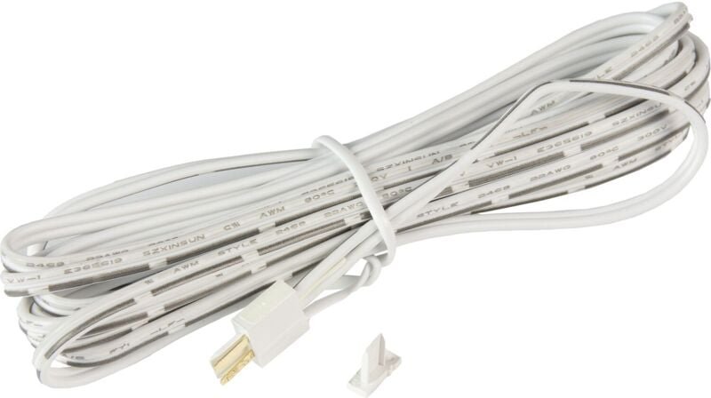 Siro - FLEXLINE48 Anschlussleitung 500 mm und Endkappe passend zu LED-Streifen