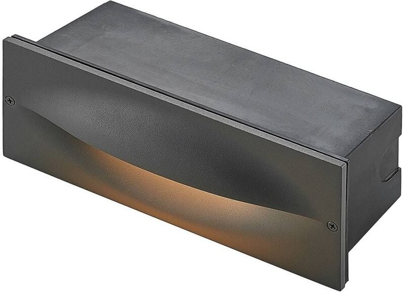 Thumbnail - Lucande - Zandro LED-Wandeinbauleuchte für außen - anthrazit