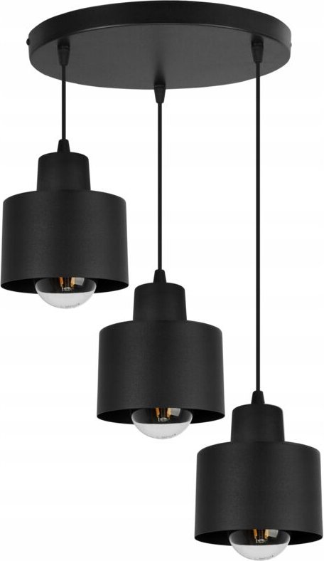 Moderne Deckenhängelampe Schwarze Led-Lampe