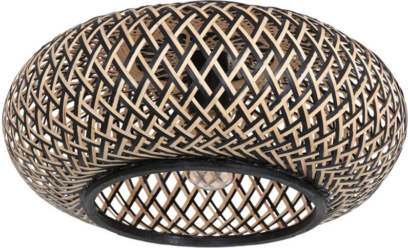 Steinhauer - Anne Lighting - deckenleuchte - Maze - natürlich - bambus metall