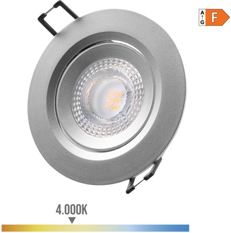 LED-Einbaustrahler EDM - 5W - 380lm - 4000K - Verchromt - 31632