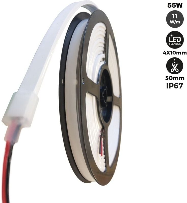 Thumbnail - Flexibler LED-Neonschlauch 24 V DC - 4x10 mm - 5 m - Komplettset