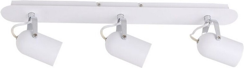 Italux Lumen - Moderne Scheinwerfer Weiß 3 Licht mit weißem Schatten, GU10