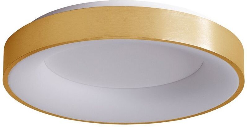 Giulia - Moderne led Flush Deckenleuchte Gebürstetes Gold, Warmweiß 3000K 2750lm Dimmbar - Italux