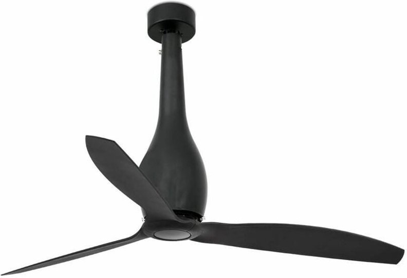 Faro Eterfan Matt Schwarz Deckenventilator 3 Flügel Mit Gleichstrommotor