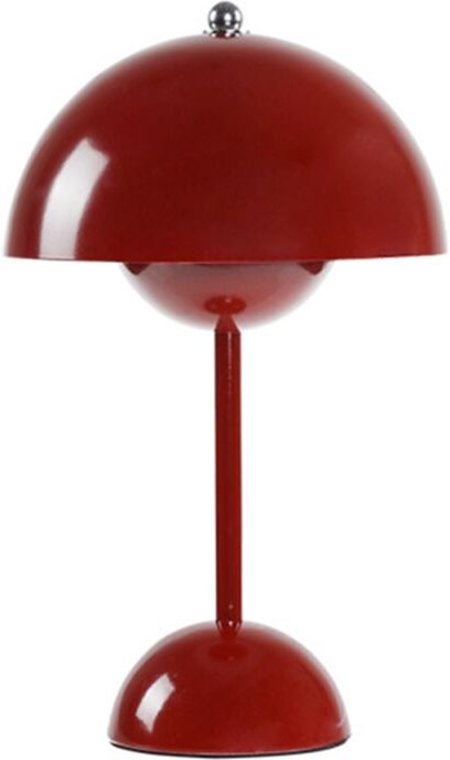 Pilz-Blumenknospe, wiederaufladbare LED-Tischlampe, Schreibtisch, Nachttischlampe für Schlafzimmer, Esszimmer, Touch-Lic...