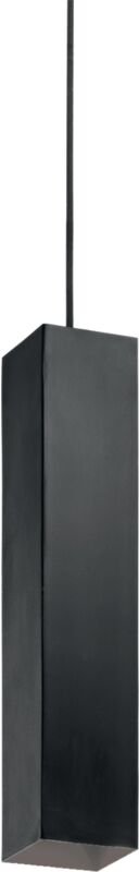 Ideal Lux Sky - 1 Light Slim Deckenanhänger Schwarz, GU10