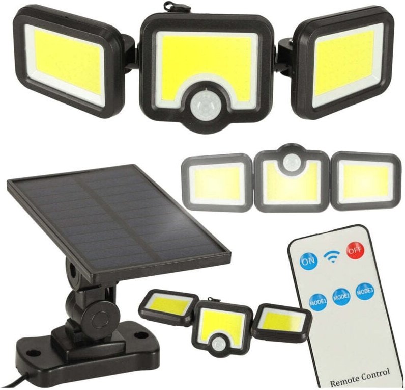 Led solarlampe mit dammerungs bewegungssensor