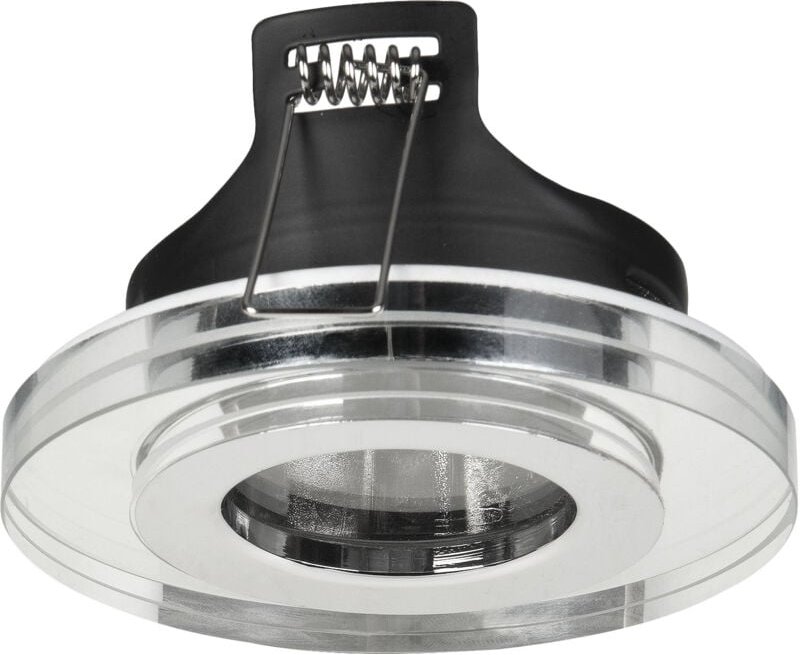 Forlight - Rame - Downlight Empotrable de Techo de 90mm de Diámetro para Bombilla GU10 en Cromo