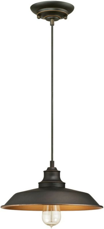 Pendelleuchte Iron Hill geölte Bronze