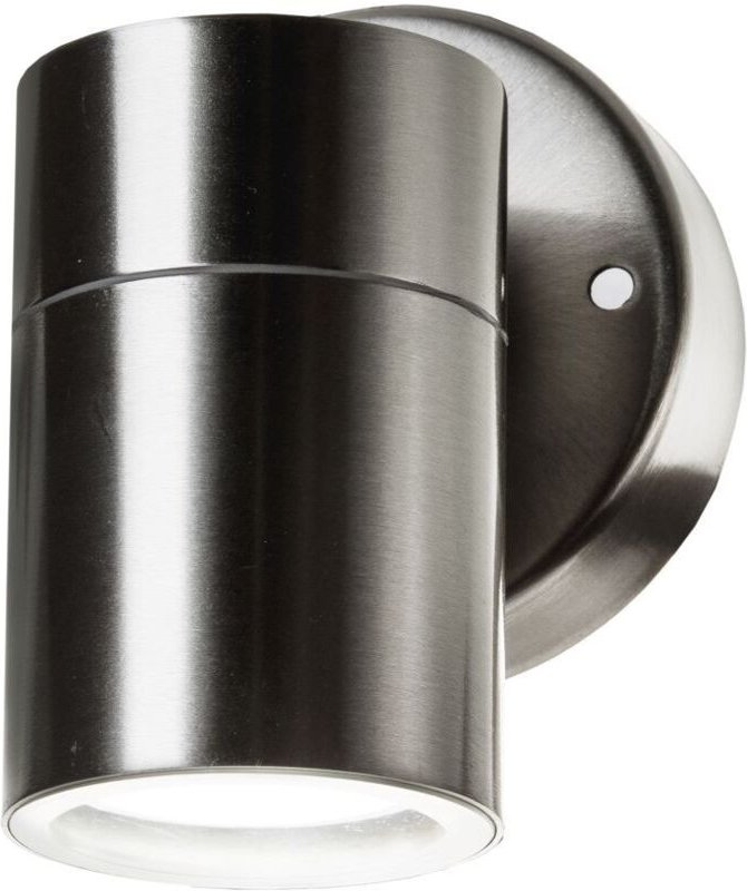 V-tac - Runder LED-Wandstrahler GU10 (max. 35 w) Metallicfarbe IP44