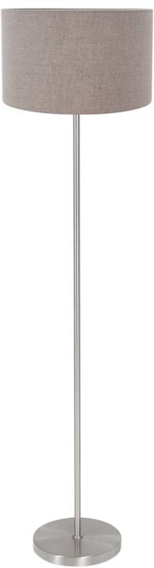 Mexlite - stehlampe - Noor - grau stahl - metall textil -