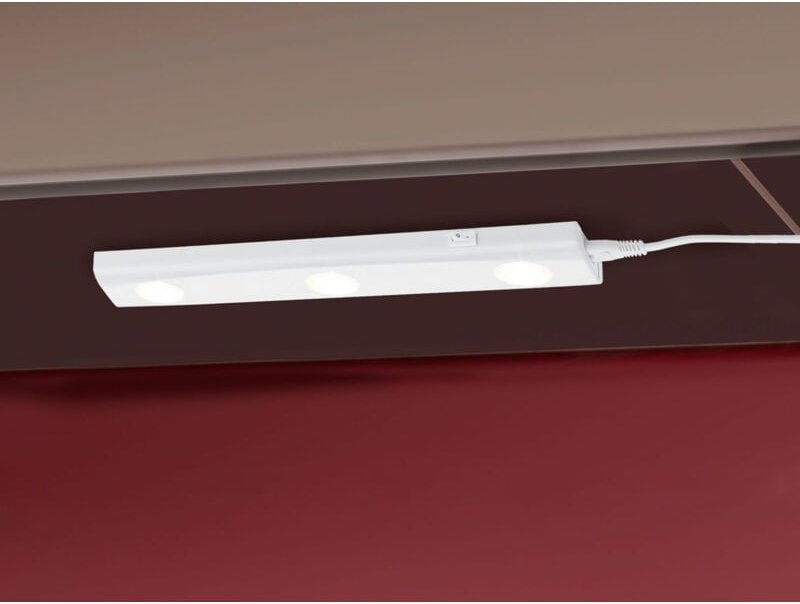 Ruler 3 Led Aragon Bianco L40cm Trio-Beleuchtung