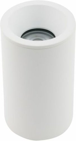 Schmale Deckenlampe rund Ø 85 mm GU10 IP54 Metall Aufputz Deckenlampe Wohnzimmer Spot Küche Flur