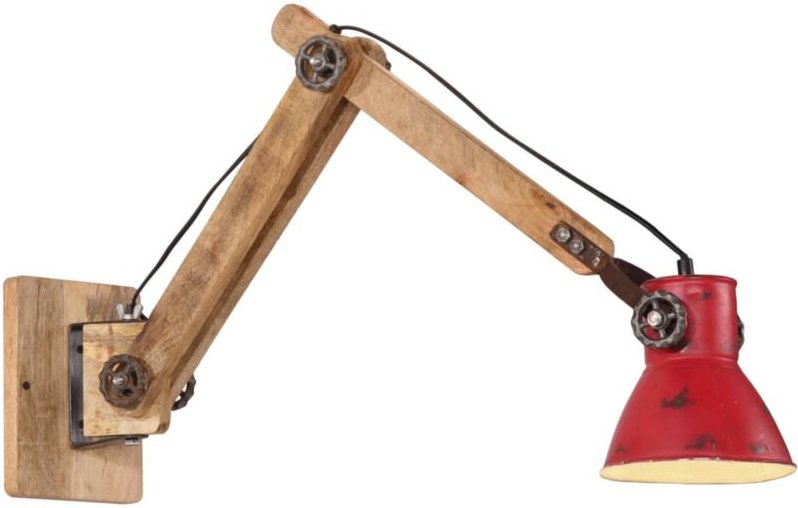 Wandleuchte 25 W Rot 96x15x20 cm E27 vidaXL