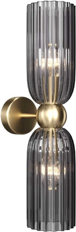 Antic - Wandleuchte (Wandleuchte) 180x435 mm, 2xE14 40W Gold