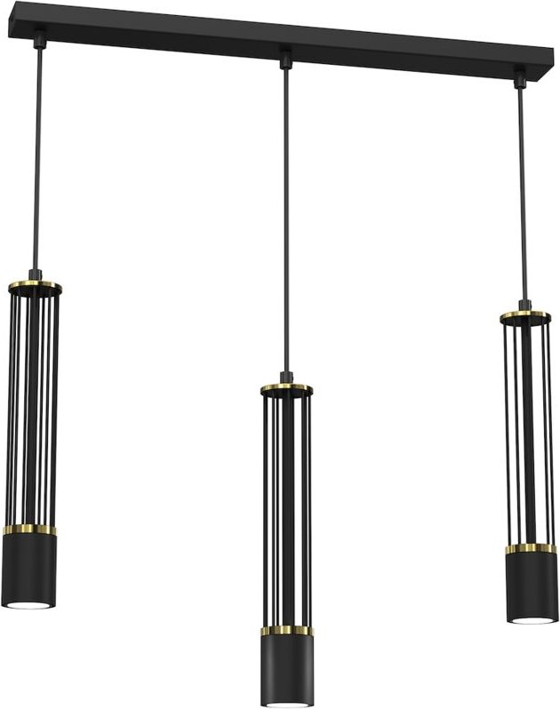 Milagro ESTILO MLP8410 schwarze Kronleuchter-Pendelleuchte