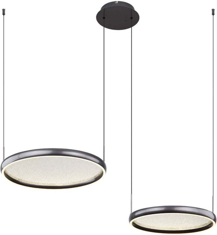 Pendellampe Hängelampe Esstischleuchte dimmbar Fernbedienung cct led h 150 cm