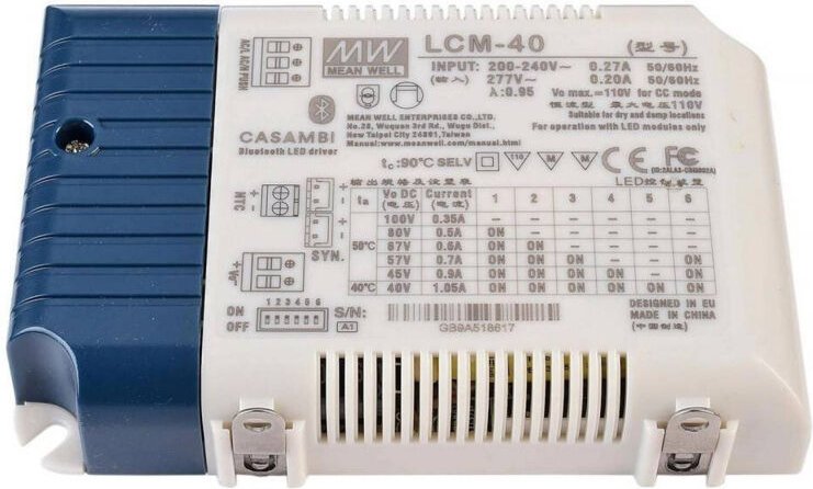 Trade Shop - led driver 40W multicorrente dimmerabile bluetooth strisce led -