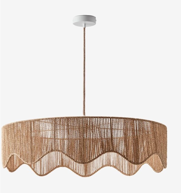 SKLUM Aoife geflochtene Papier-Deckenlampe Natürlich