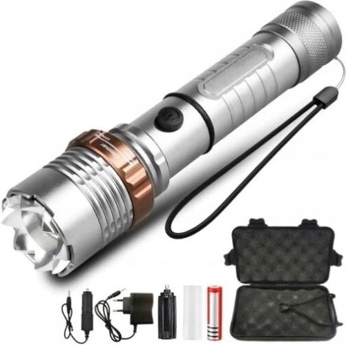 SEHR LEISTUNGSSTARKE CREE XHP70 LED Taktische Taschenlampe 1 km