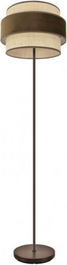 Boden De Salon Reyes 1xe27 Braun/natur-braun 160x40x40cm - Fabrilamp