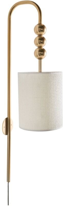 Wandlampe LOKY Metall Messing