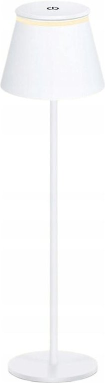 Thumbnail - KABELLOSE TISCHLAMPE weiß einstellbare Helligkeit Lichtfarbe + Fernbedienung