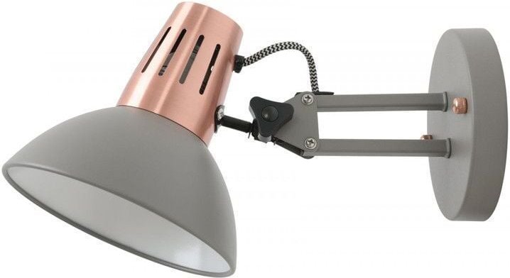 Wandleuchte "Artemia" 240V E27 Ø 16,3 cm Grau