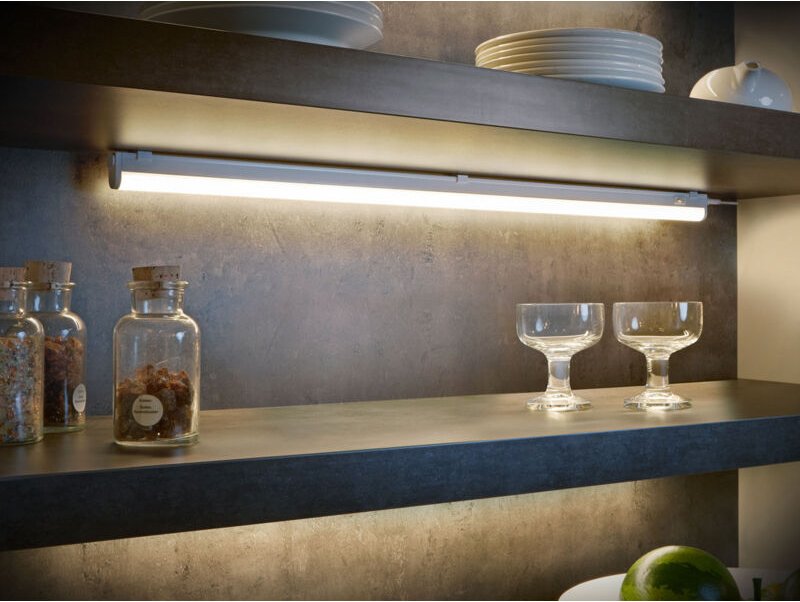 Led Unterbauleuchte ramon mit Schalter & 230V Direktanschluss, 84cm lang