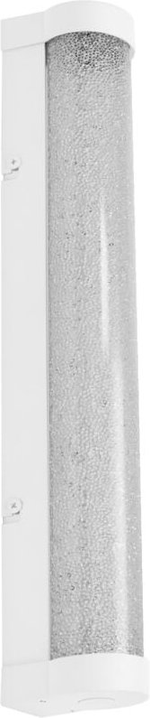 Orbis Tube Spiegel-/Wandleuchte mit led, weiß, Glas mit Blaseneffekt, 9W, 900lm, dimmbar, 3000/4000K über Wandschalter e...