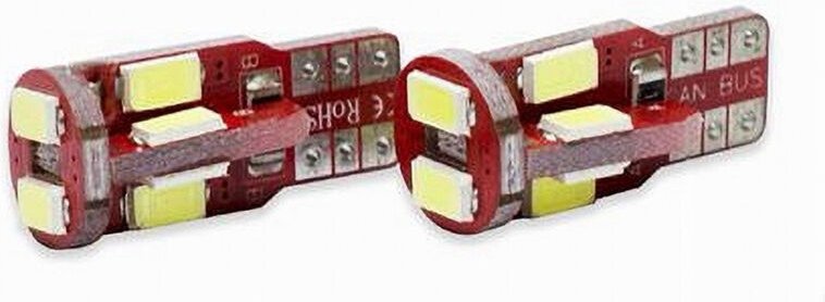 Maxtech - Trade Shop L-P059 12V 10LED 3W ultra helle canbus positionslampen 6000K -