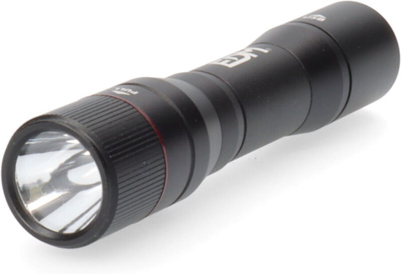 EDM - Wiederaufladbare 1-LED-Taschenlampe 20 w, PowerBank-Funktion, IP44 36445